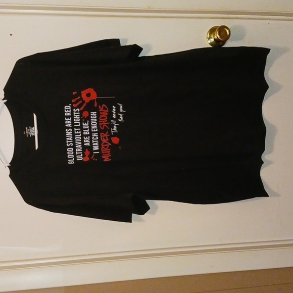 Hand Crafted Other - NWOT Handmade Unisex Horror Short Sleeve T-Shirt - Size XXL